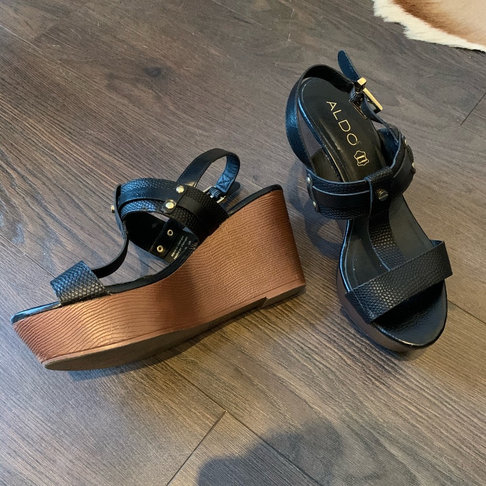 Aldo wedge sandals
